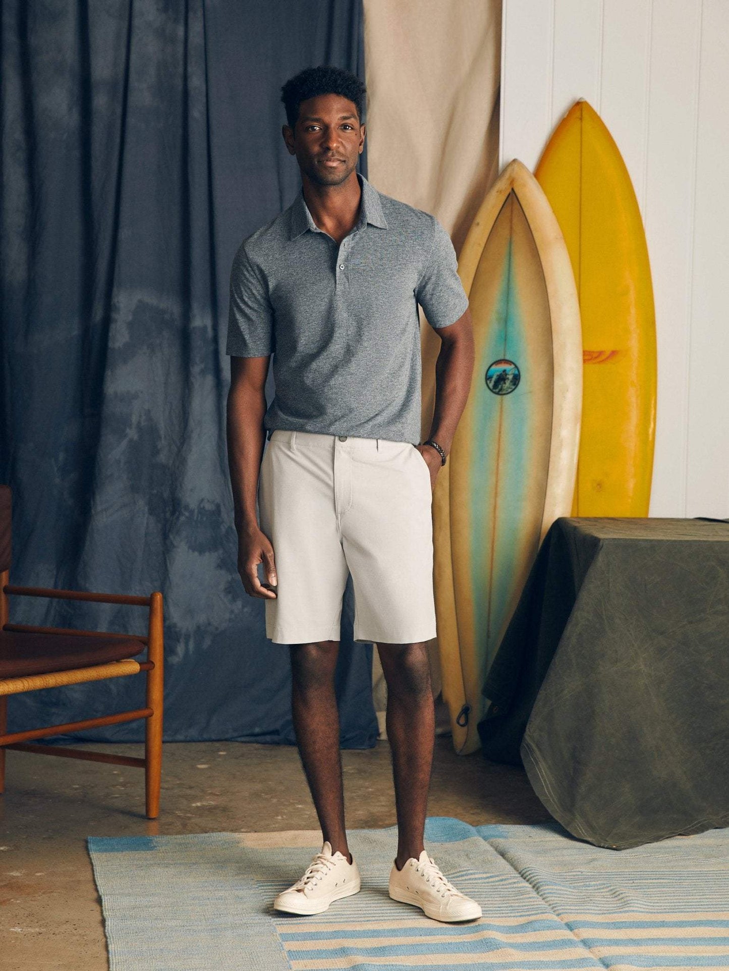 All Day™ Short 1.0 (9") - Stone