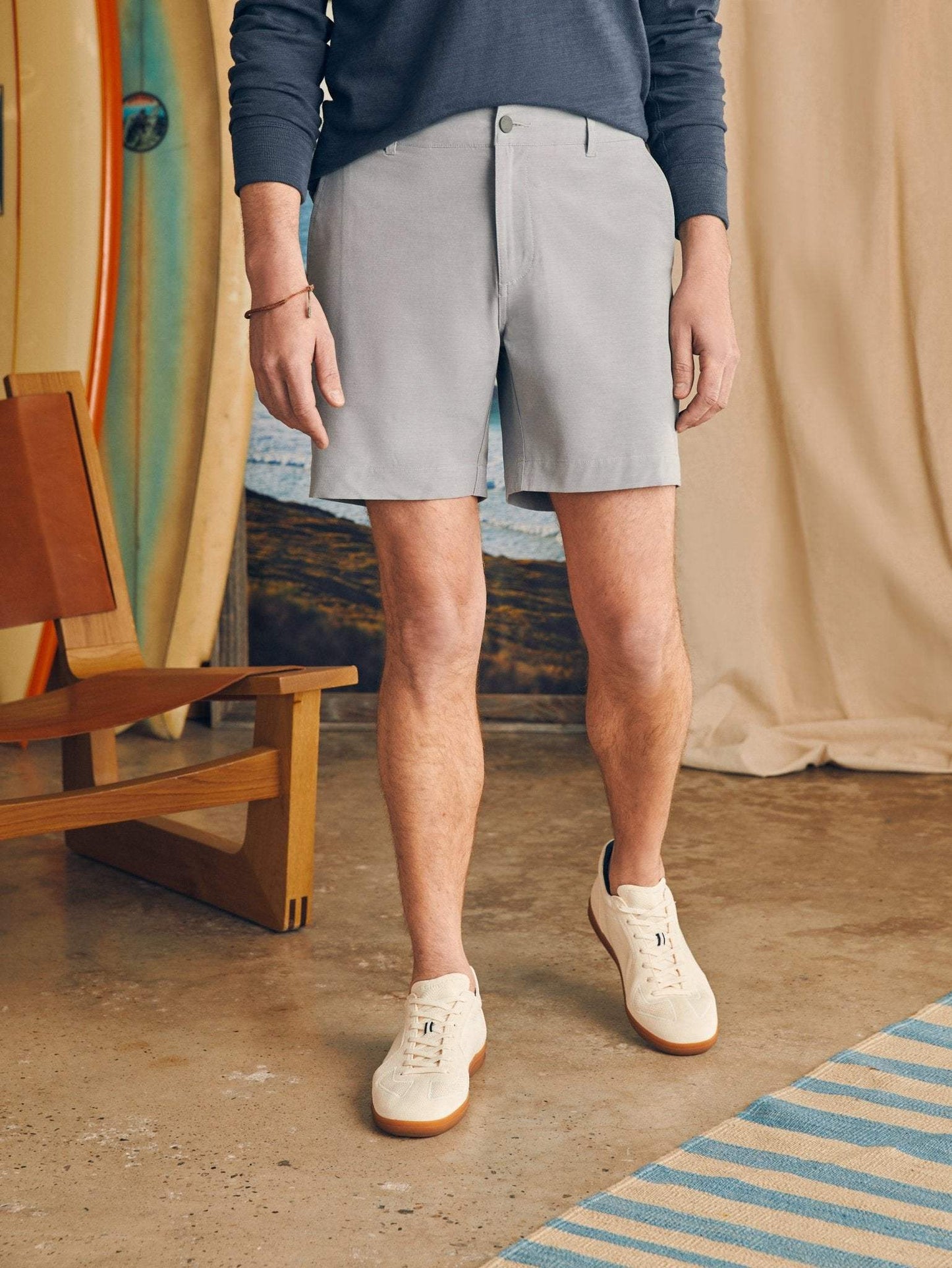 All Day™ Short 1.0 (9") - Ice Grey