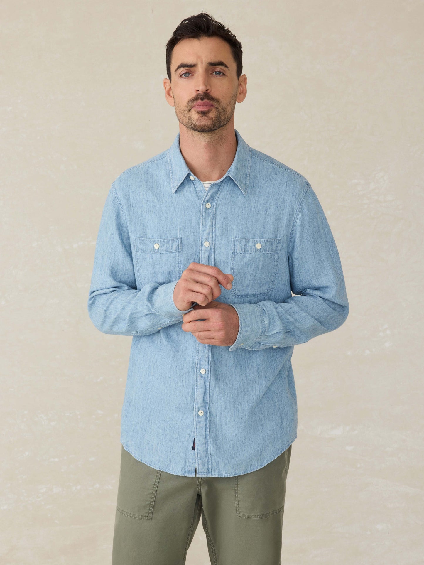 Tried \u0026 True Chambray Workshirt - Vintage Indigo