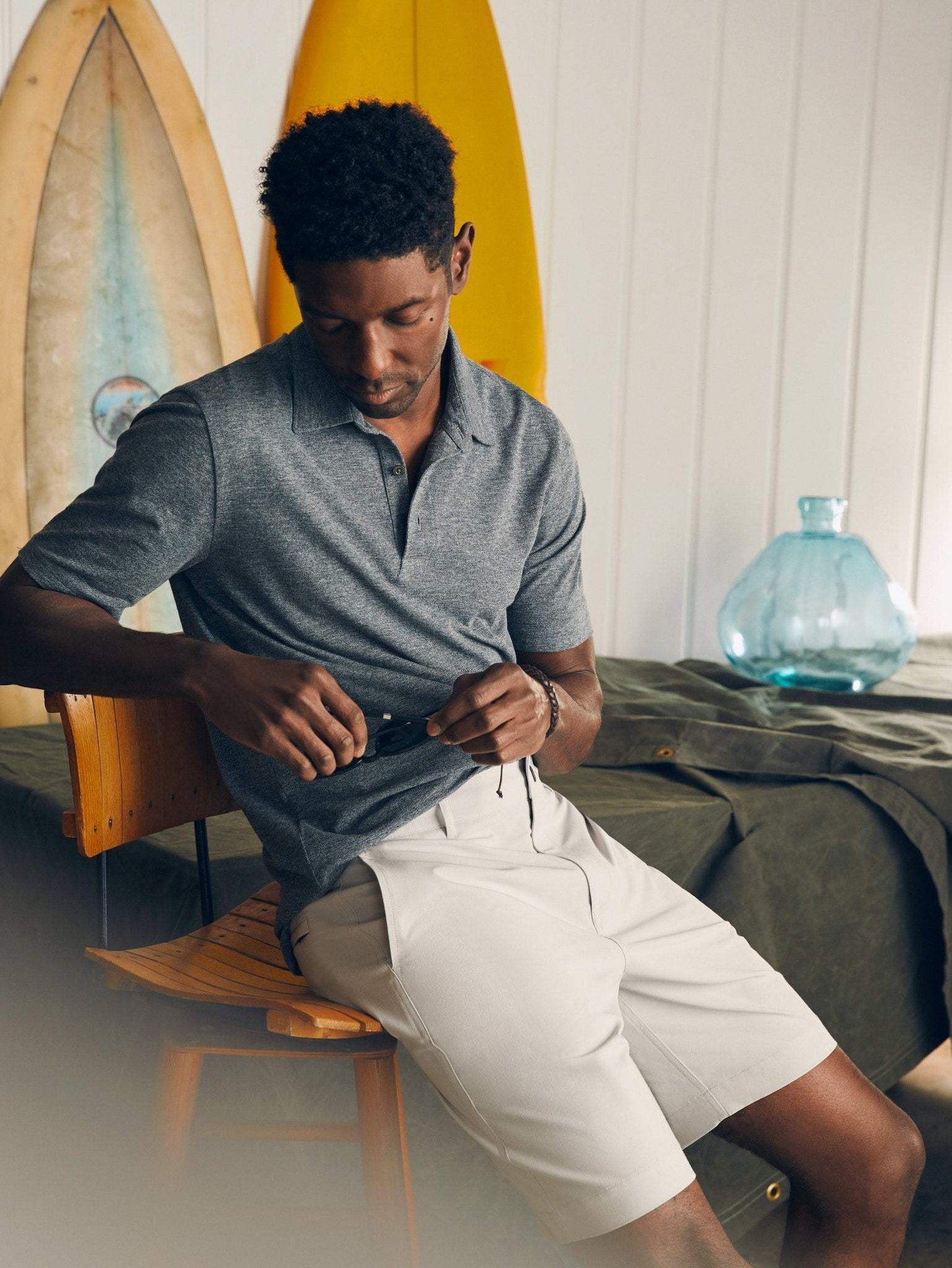 All Day™ Short 1.0 (9") - Stone