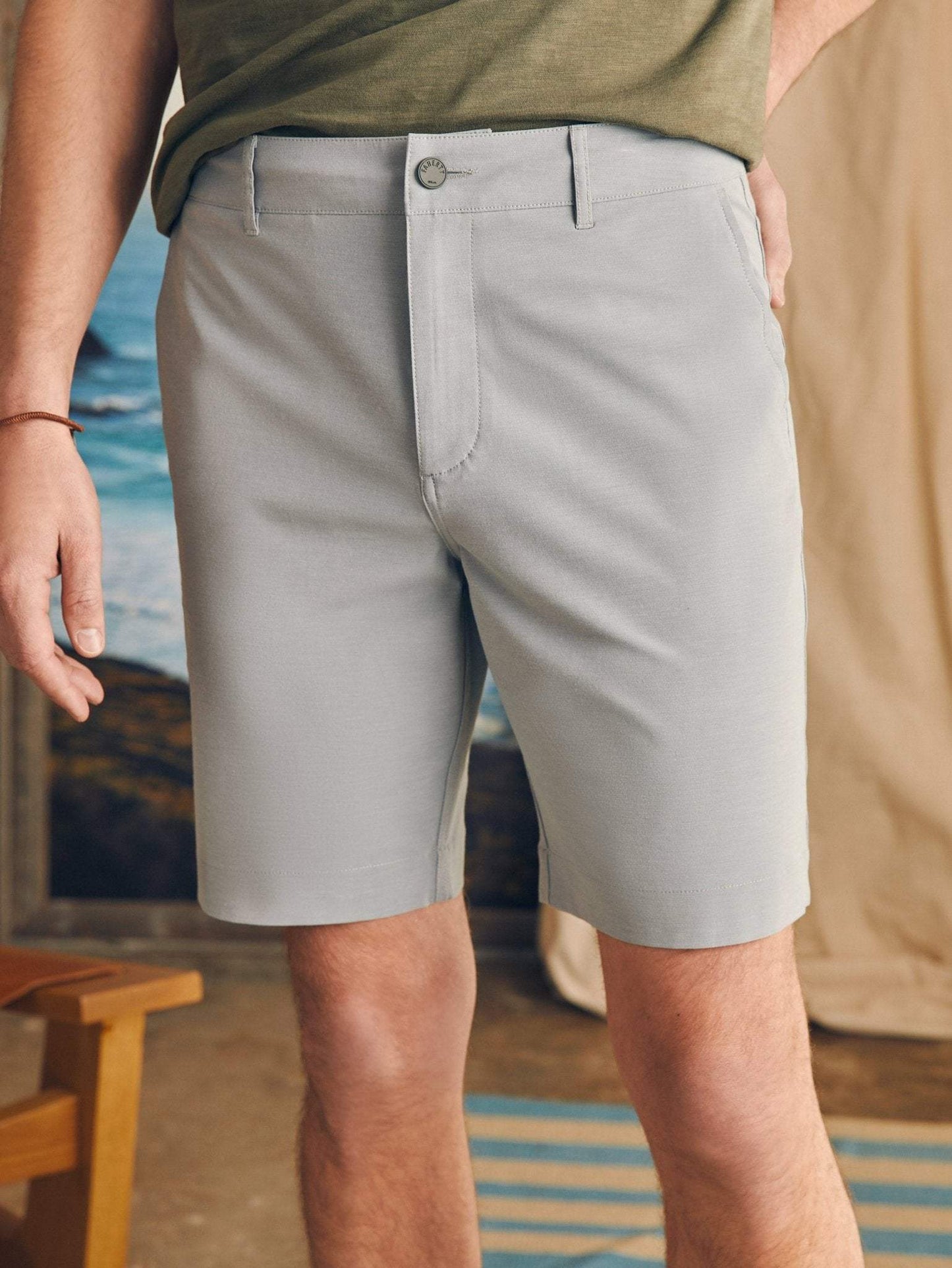 All Day™ Short 1.0 (9") - Ice Grey