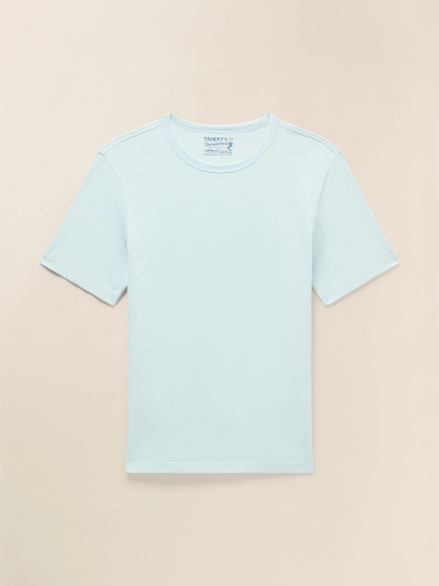 Sunwashed Regenerative Tee - Sky
