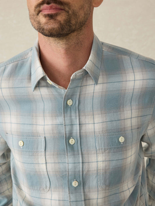 Tried \u0026 True Chambray Workshirt - Emerald Coast Plaid