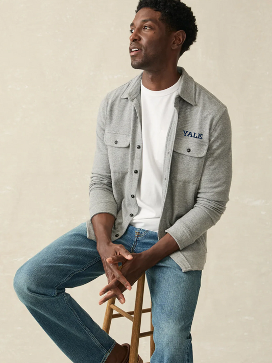Yale Legend™ Sweater Shirt - Fossil Grey Twill