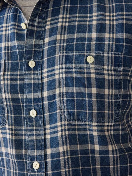 Tried \u0026 True Chambray Workshirt - Bar Harbor Plaid