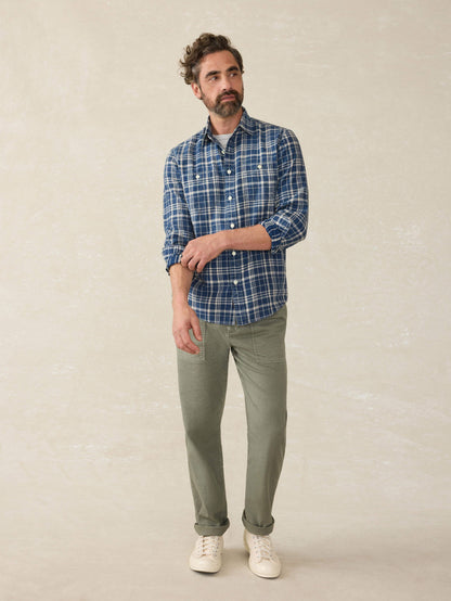 Tried \u0026 True Chambray Workshirt - Bar Harbor Plaid
