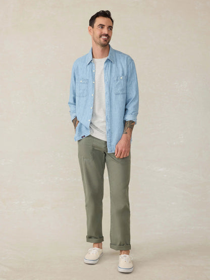 Tried \u0026 True Chambray Workshirt - Vintage Indigo